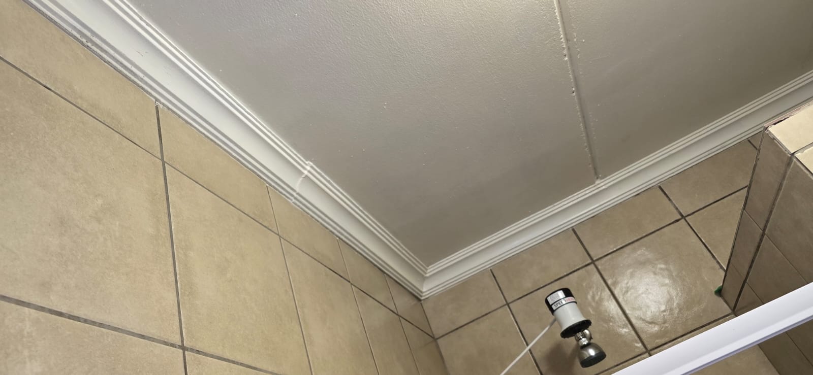 Clean ceiling — after